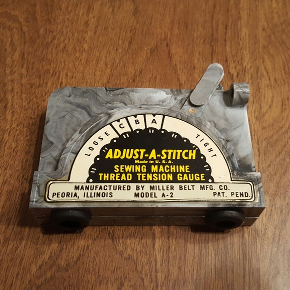 VINTAGE MILLER'S ADJUST-A-STITCH TENSION GAUGE - Picture 3 of 3